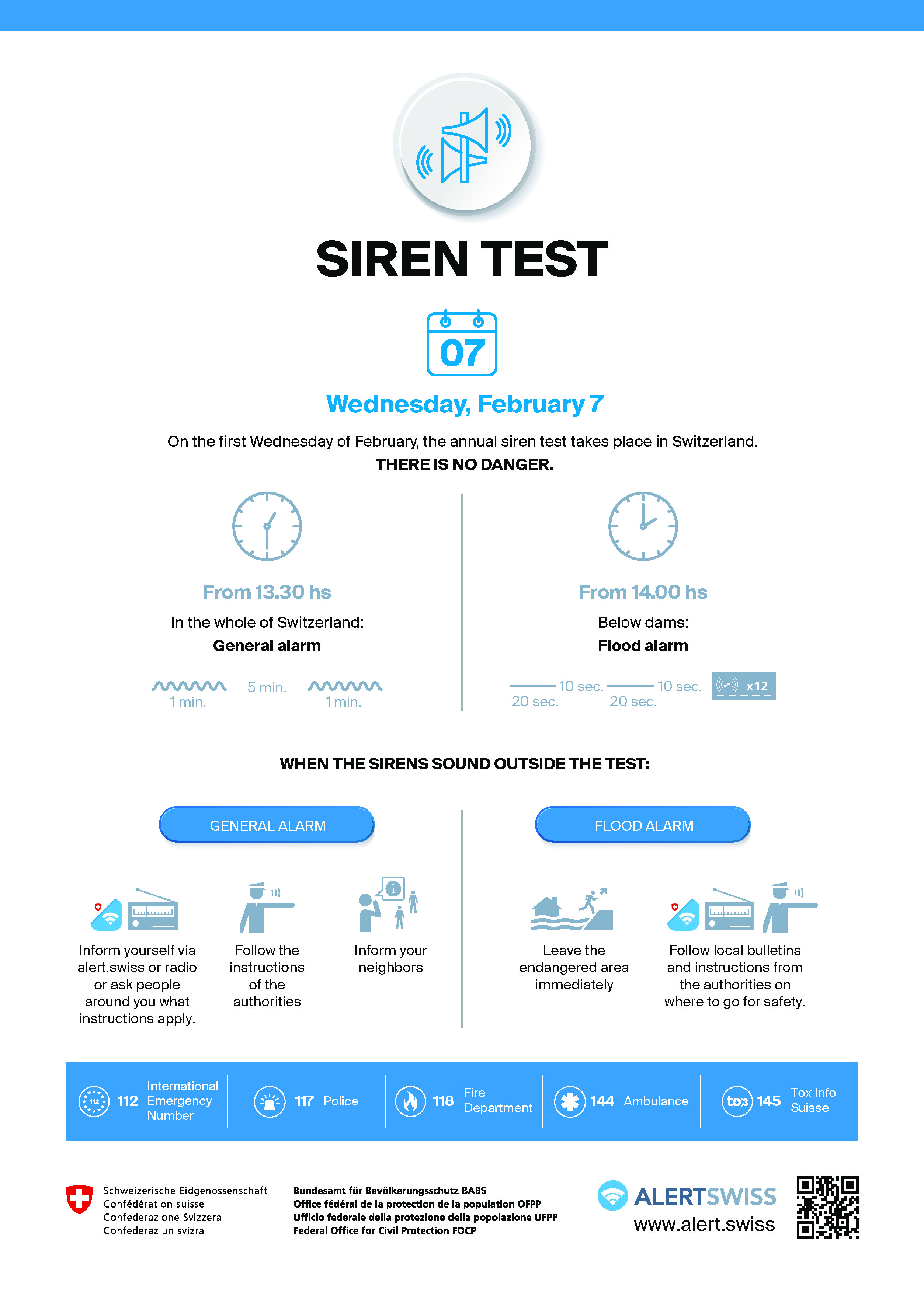 Test des sirènes d'alarme 2024 (anglais)