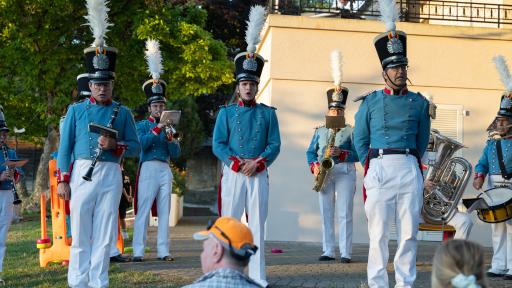 Vue de la Fête nationale du 1er août 2025 à Cologny