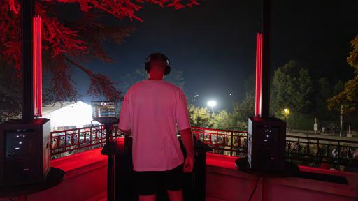 Vue de la Fête nationale du 1er août 2025 à Cologny