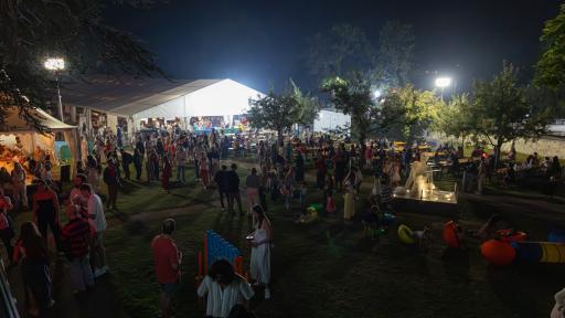 Vue de la Fête nationale du 1er août 2025 à Cologny