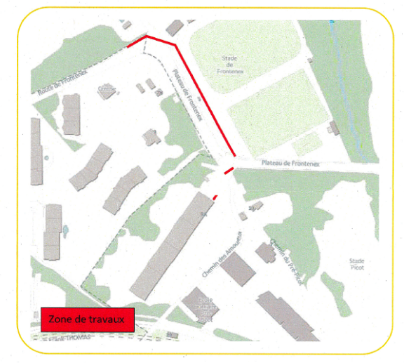 Frontenex - Travaux SIG