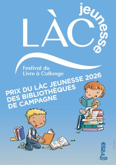 Affiche Prix du LÀC jeunesse 2026 des bibliothèques de campagne