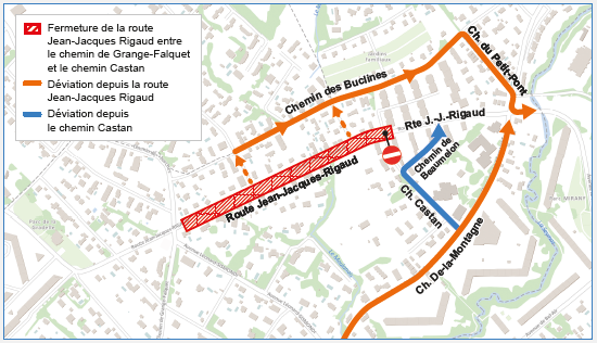 Plan de l'étape de travaux
