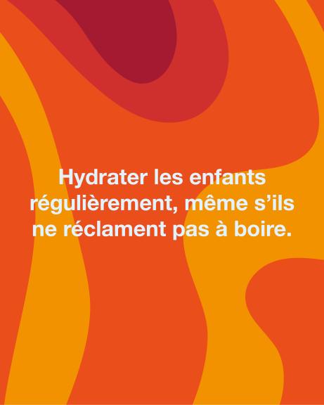 Hydrater les enfants