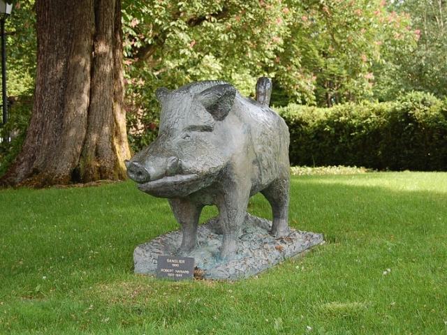 Hainard, Robert : Sanglier (1990)