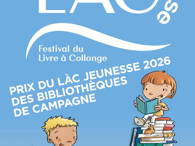 Affiche Prix du LÀC jeunesse 2026 des bibliothèques de campagne