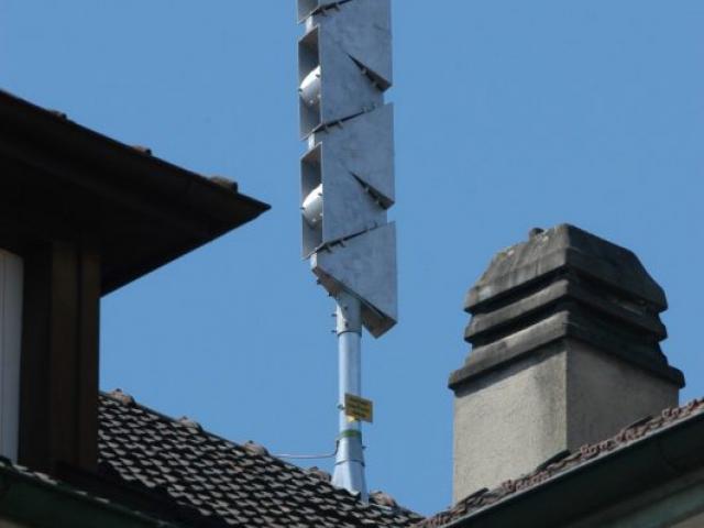 illustration d'une sirène utilisée pour l'alarme à la population