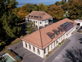 Vue aérienne de l'Aile de la Mairie