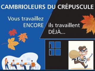 Cambrioleurs du crépuscule - vous travaillez encore; ils travaillent déjà...