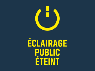 texte du logo: éclairage public éteint
