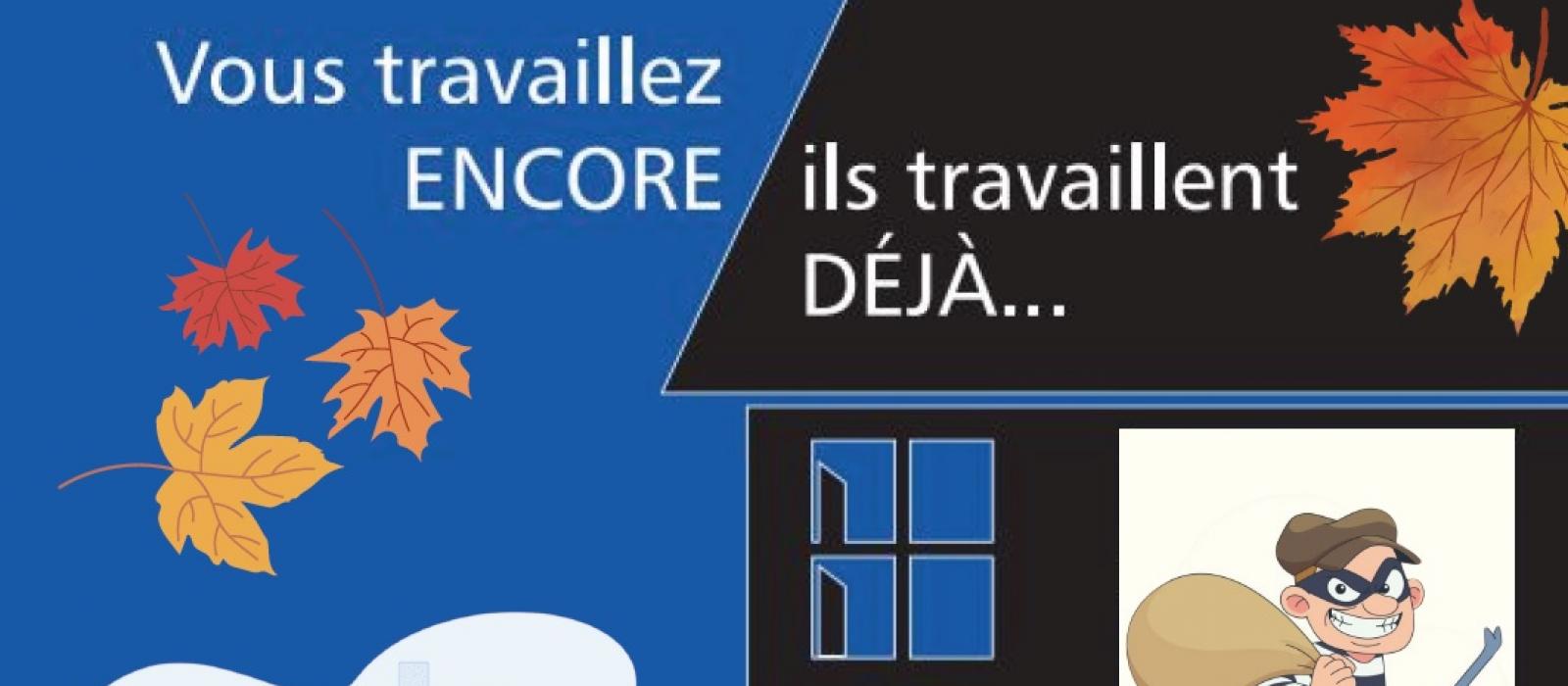 Cambrioleurs du crépuscule - vous travaillez encore; ils travaillent déjà...