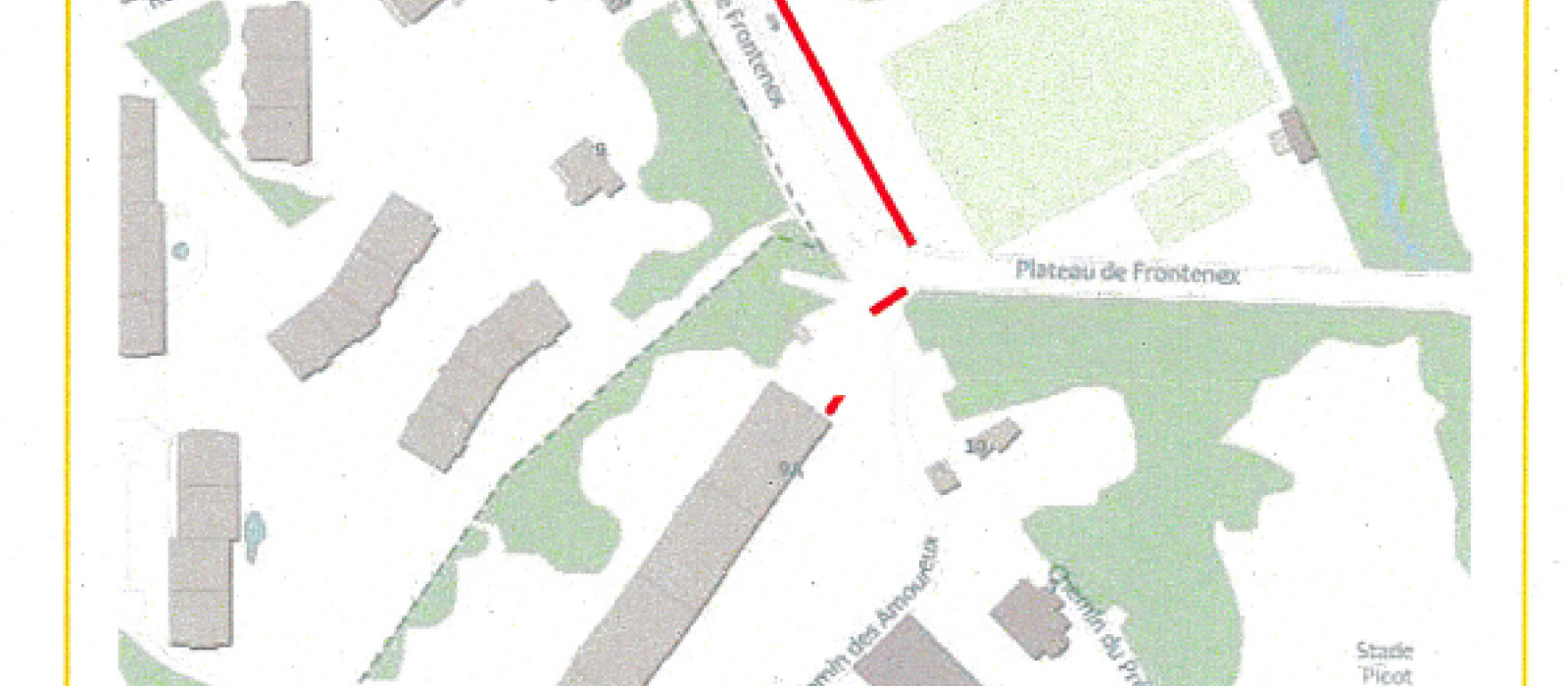 Frontenex - Travaux SIG