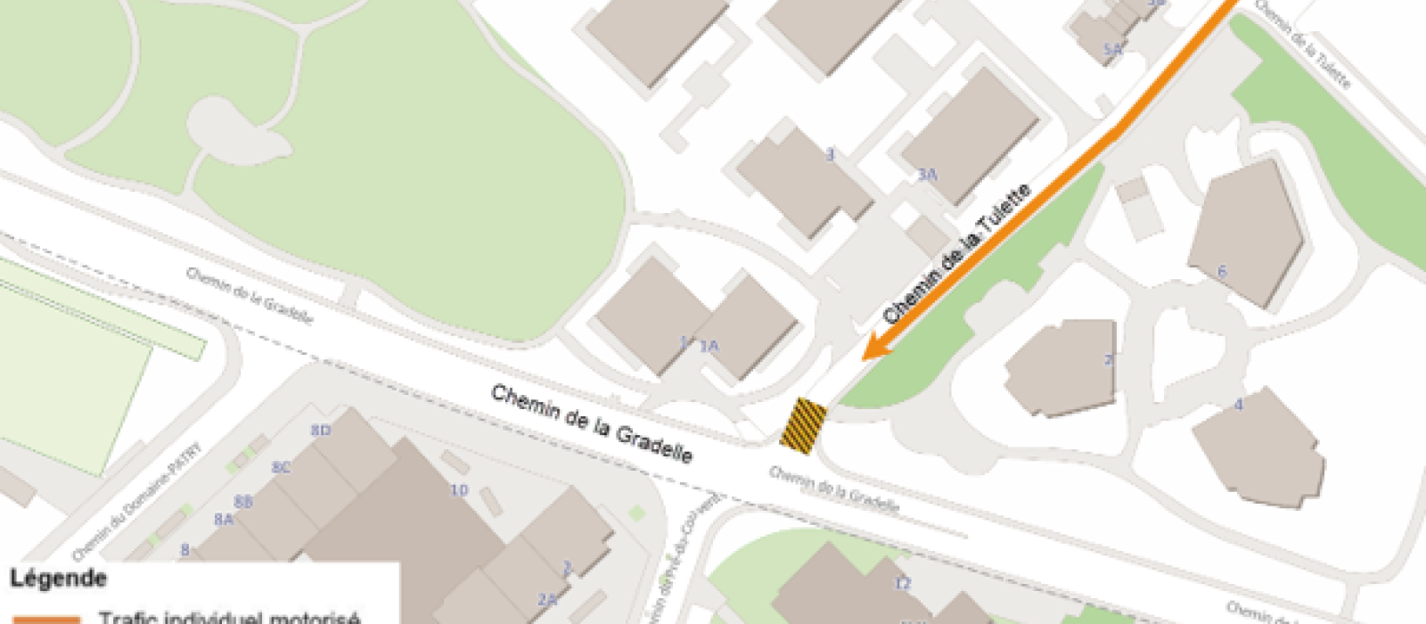 Travaux intersection Gradelle - Tulette