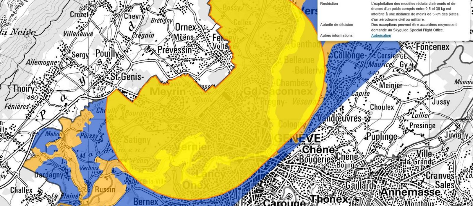 Drones - règles et restrictions